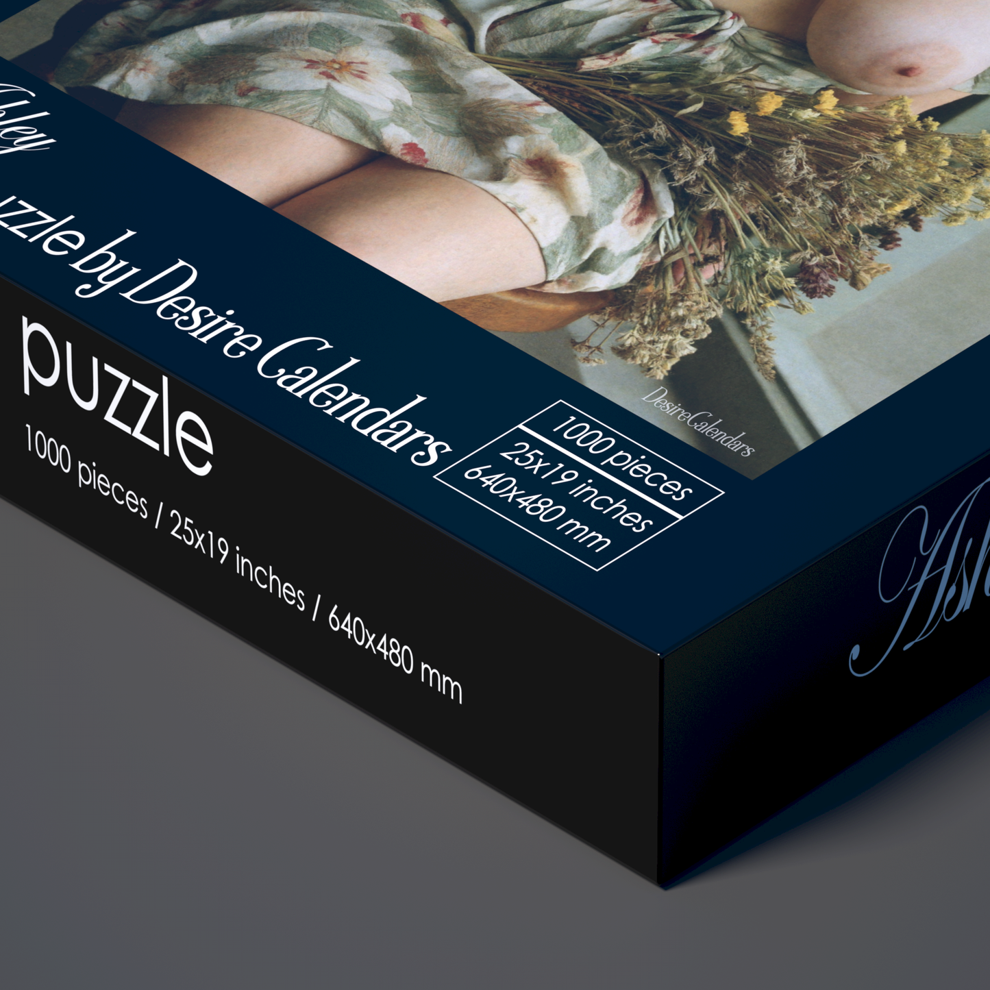 Ashley Erotic Puzzle Country Bouquet & Vintage Charm by Desire Calendars (Free Delivery)