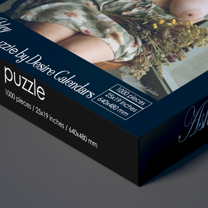 Ashley Erotic Puzzle Country Bouquet & Vintage Charm by Desire Calendars (Free Delivery)