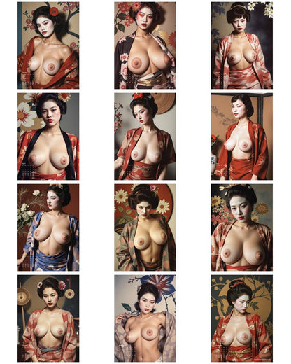 2026 Geisha Erotic Calendar (Free Delivery)