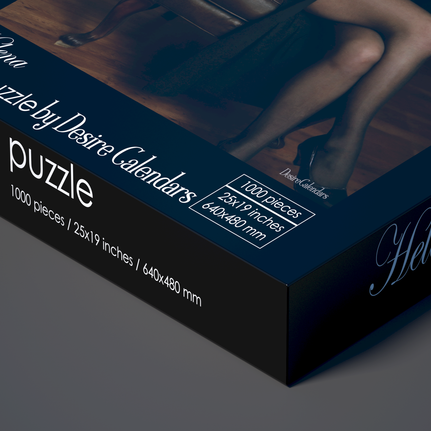 Helena Erotic Puzzle Film Noir Elegance by Desire Calendars (Free Delivery)